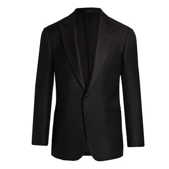 Giorgio Armani Single-Button Blazer Jacket - Picture 3 of 15